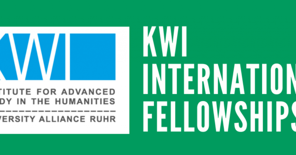 KWI International Fellowships 2026–2027 (Germany) | €3,000 Monthly Fellowship for Researchers